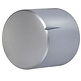 MWK-01-9002-B 25 mm Brass Knob Matt Chrome Not Alligned 6 mm Shaft