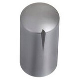 MWK-45-9003 12 mm Brass Knob Matt Chrome 6 mm Shaft