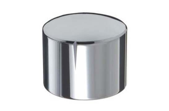 MWK-03-9006 30 mm Brass Knob Chrome Not Alligned 6 mm Shaft