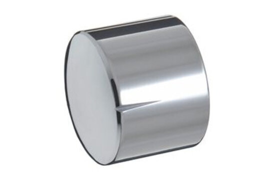 MWK-03-9006 30 mm Brass Knob Chrome Not Alligned 6 mm Shaft