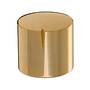 MWK-01-9000 25 mm Brass Knob Shiny Gold Not Alligned 6 mm Shaft