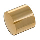 MWK-01-9000 25 mm Brass Knob Shiny Gold Not Alligned 6 mm Shaft
