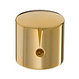 MWK-01-9000-A 25 mm Brass Knob Shiny Gold Alligned 25 6 mm Shaft