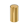 MWK-45-9000 12 mm Brass Knob Shiny Gold 12 mm Shaft 6 mm Shaft