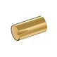 MWK-45-9000 12 mm Brass Knob Shiny Gold 12 mm Shaft 6 mm Shaft