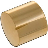 MWK-03-9000 30 mm Brass Knob Shiny Gold Not Alligned 6 mm Shaft