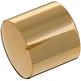 MWK-03-9000 30 mm Brass Knob Shiny Gold Not Alligned 6 mm Shaft