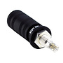 CON-028A AN-SPKR Silver Plated Binding Post Black