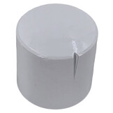 MWK-01-9006 25 mm Brass Knob Shiny White NA 6 mm Shaft