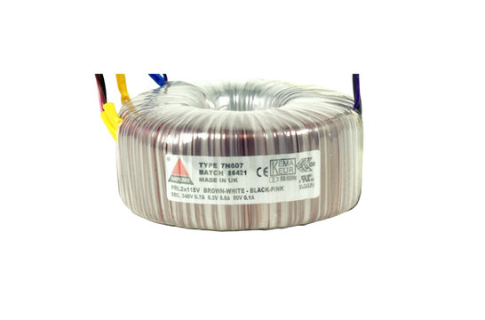 7N607 Power Transformer Tube Amplifier 286 VA  | Secundair 340V / 50V / 6,3V