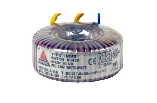 1N242 Power Transformer Tube Amplifier 30 VA  | Secundair 230V / 6,3V