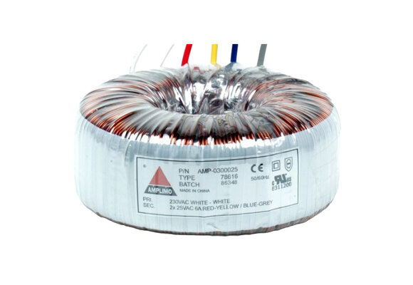 88616 500 VA | 2 x 25 V Trasformatore Toroidale