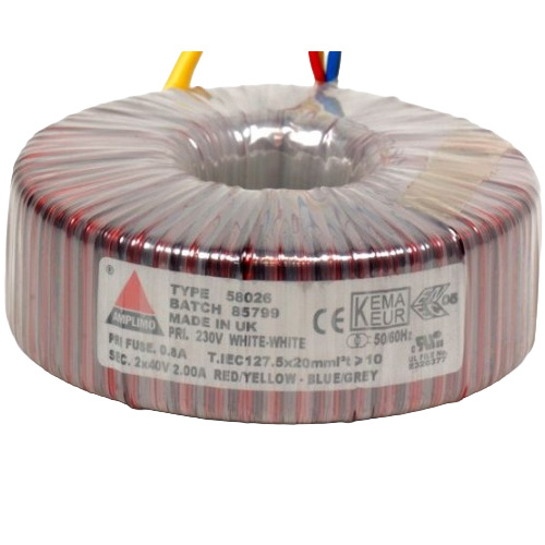 58026 160 VA | 2 x 40 V Trasformatore Toroidale