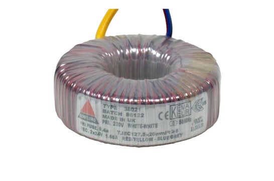 38021 80 VA | 2 x 24 V Toroidal Transformer