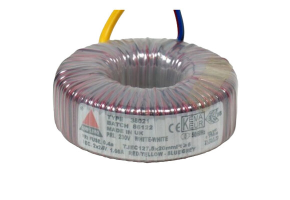 38021 80 VA | 2 x 24 V Trasformatore Toroidale