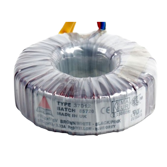 38012 80 VA | 2 x 80 V Ringkerntrafo