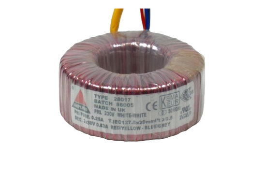 28017 50 VA | 2 x 30 V Trasformatore Toroidale