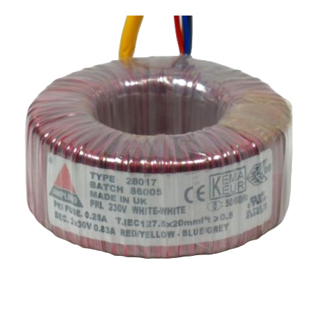 28017 50 VA | 2 x 30 V Ringkerntrafo