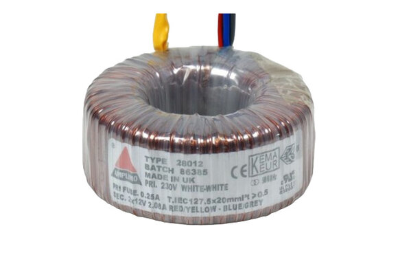 28012 50 VA | 2 x 12 V Trasformatore Toroidale