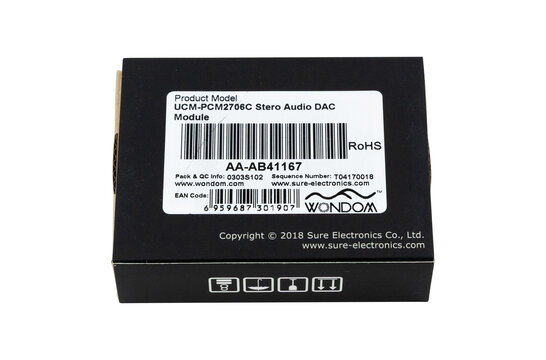 AA-AB41167 UCM-PCM2706C USB to S/PDIF I2S Analog DAC Signal Converter