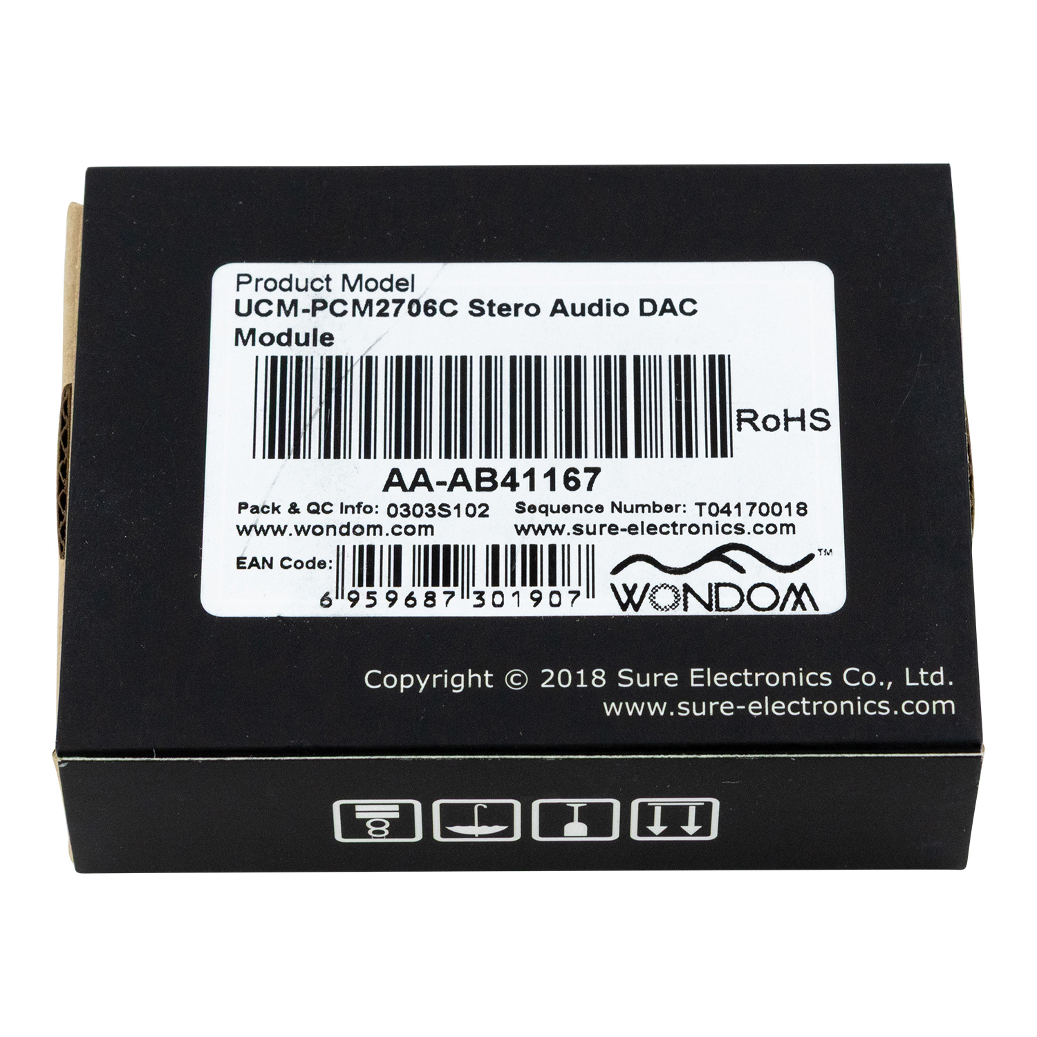 AA-AB41167 UCM-PCM2706C USB to S/PDIF I2S Analog DAC Signal Converter