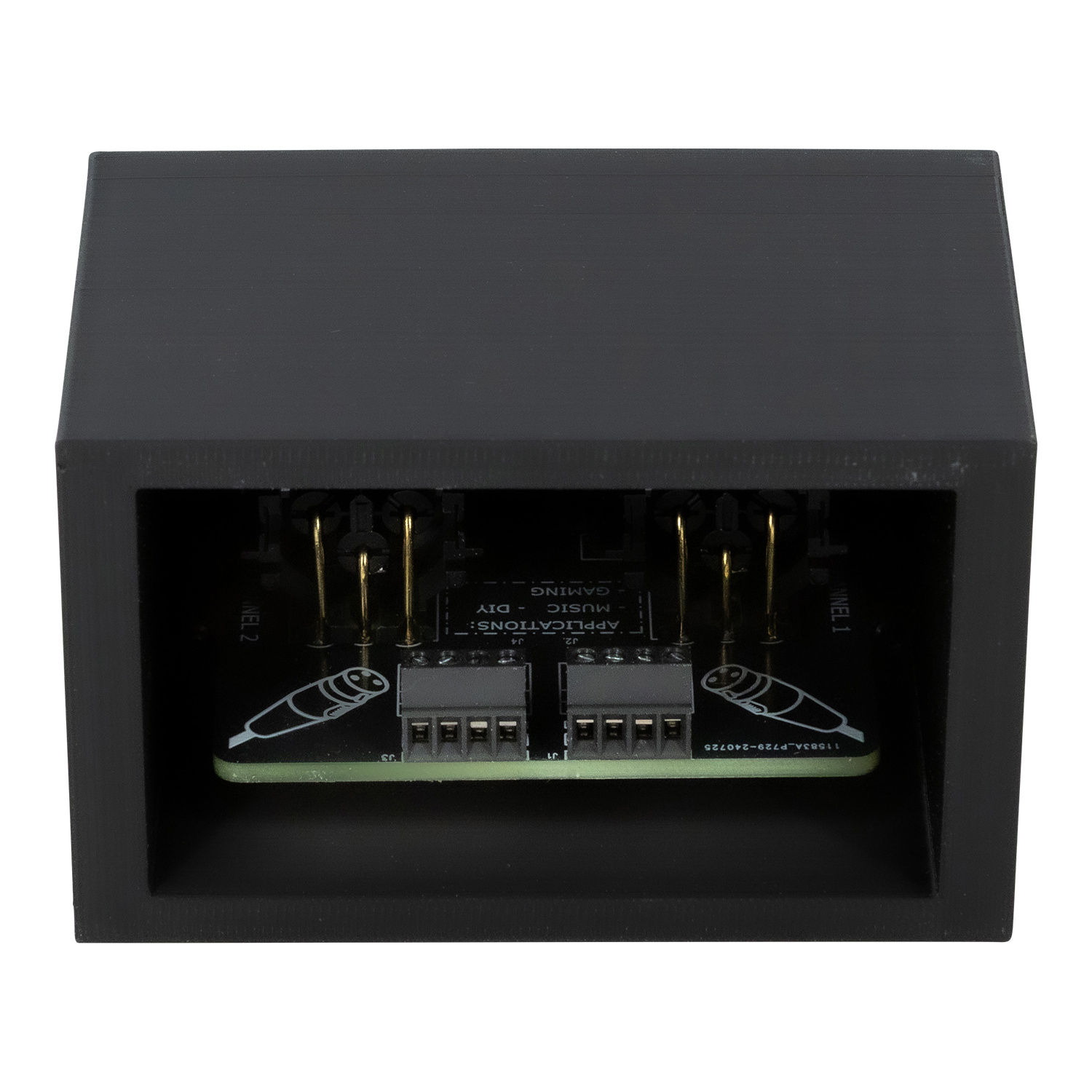 AA-AA11433 ADP-XAO Analog Output Audio Distribution Panel XLR 4mm Aluminum