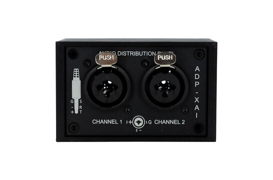 AA-AA11432 ADP-XAI Analog Input Audio Distribution Panel XLR / 6.35mm 1/4" TRS Stereo Female Connector