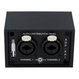 AA-AA11432 ADP-XAI Analog Input Audio Distribution Panel XLR / 6.35mm 1/4" TRS Stereo Female Connector