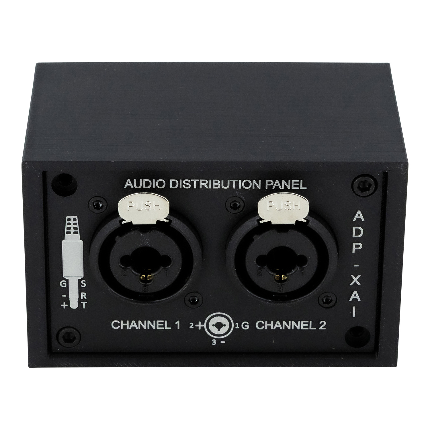 AA-AA11432 ADP-XAI Analog Input Audio Distribution Panel XLR / 6.35mm 1/4" TRS Stereo Female Connector