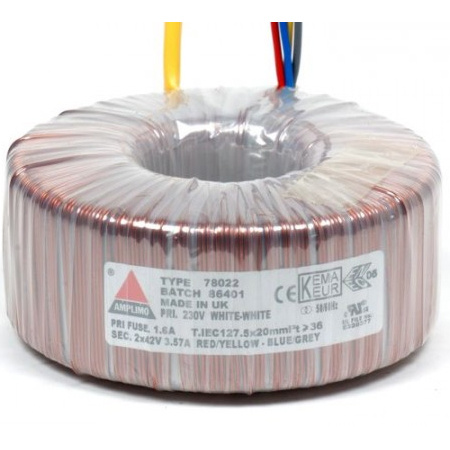 78022 300 VA | 2 x 42 V Ringkerntrafo