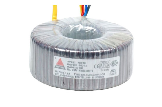 78016 300 VA | 2 x 25 V Trasformatore Toroidale