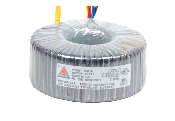 78016 300 VA | 2 x 25 V Trasformatore Toroidale