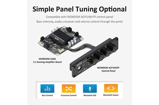 AA-KA32481 TPA3116 2 x 50 W + 1 x 100 W 2.1 Gaming Amplifier Board
