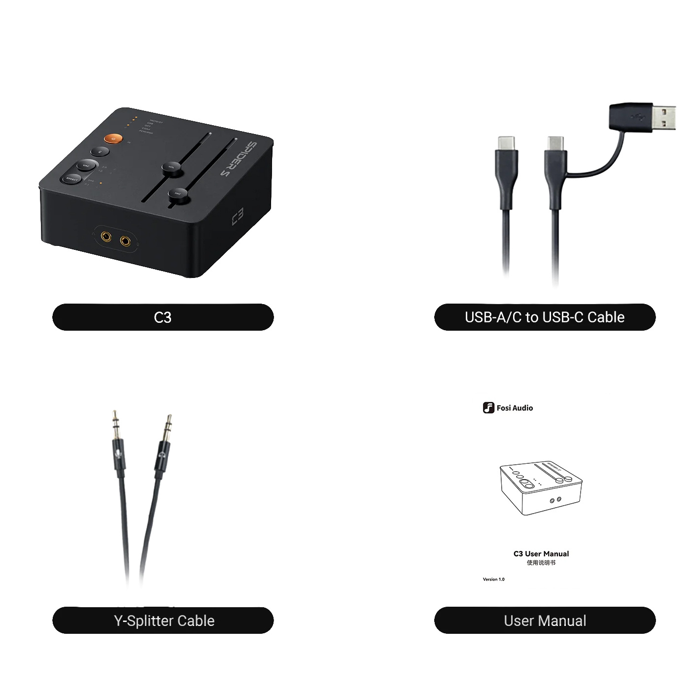 C3 Gaming Sound Card & DAC/Amp