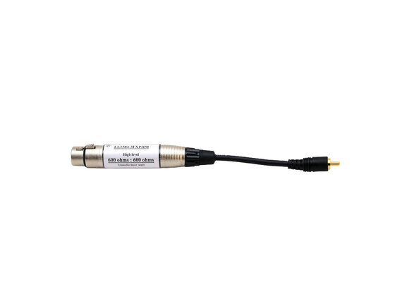 LL1584-3FXPHM Inline Transformer Unit XLR-F to Phono M