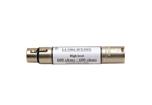 LL1584-3FX3MX Inline Transformer Unit XLR-F to M