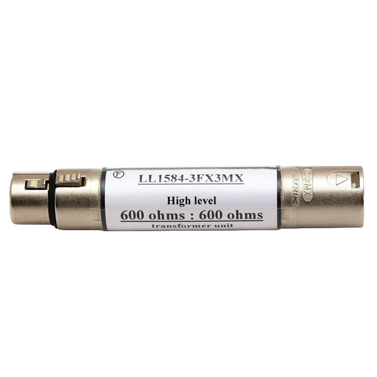 LL1584-3FX3MX 600 ohms Inline Transformer Unit Problemsolver | XLR F to M