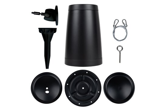 WP40XTB 4" Compact Pendant Speaker 8 ohm Black