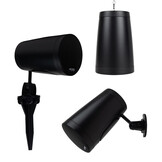 WP40XTB 4" Compact Pendant Speaker 8 ohm Black