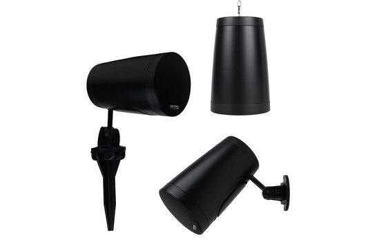 WP40XTB 4" Compact Pendant Speaker 8 ohm Black