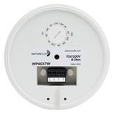 WP40XTW 4" Compact Pendant Speaker 8 ohm White