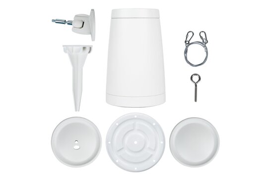 WP40XTW 4" Compact Pendant Speaker 8 ohm White