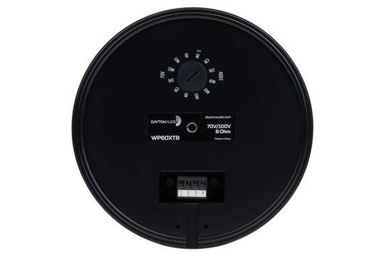 WP60XTB 6-1/2" Pendant Speaker 8 ohm Black