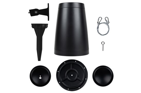 WP60XTB 6-1/2" Pendant Speaker 8 ohm Black