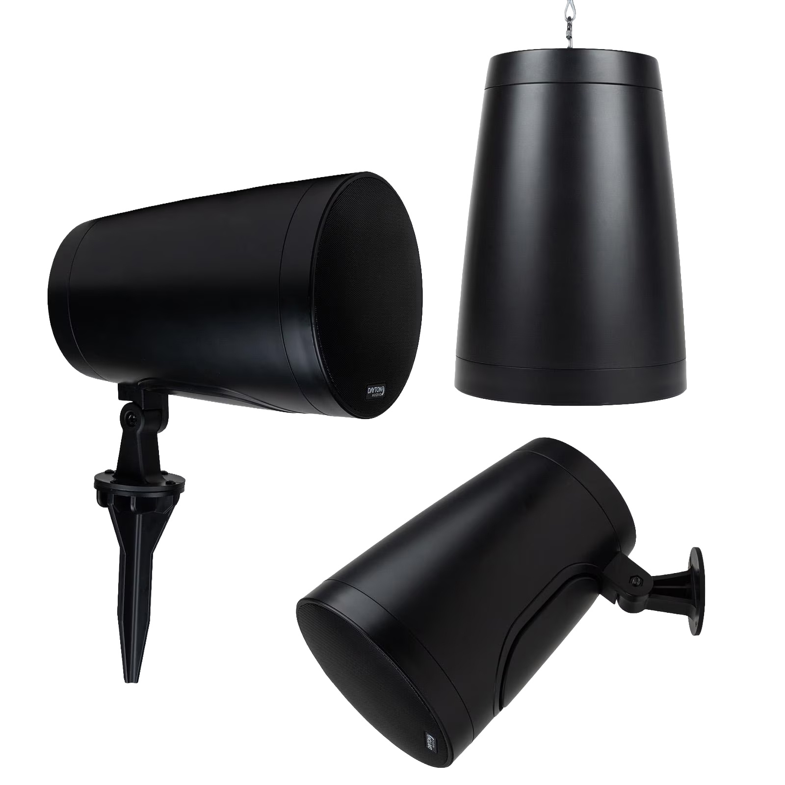 WP60XTB 6-1/2" Pendant Speaker 8 ohm Black