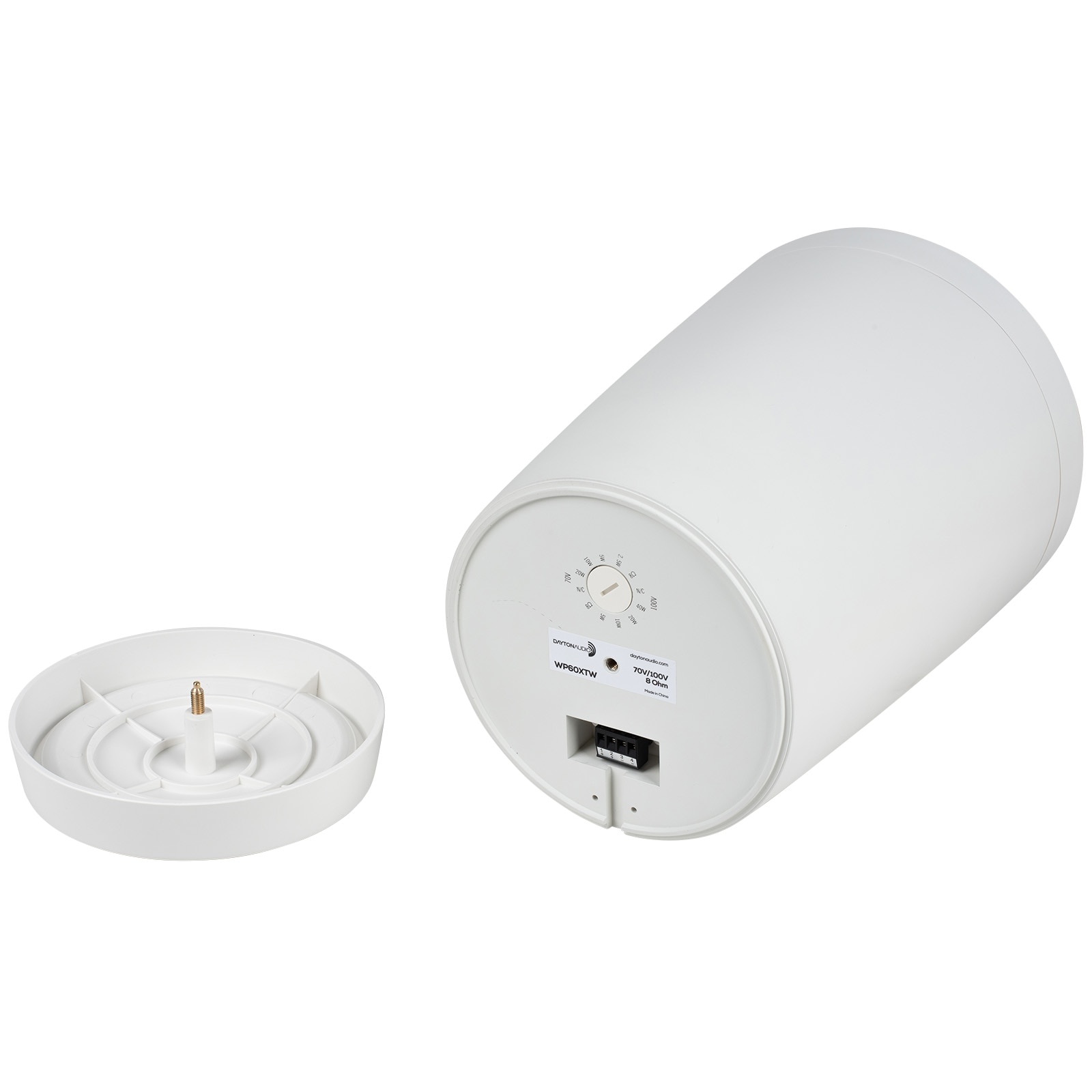 WP60XTW 6-1/2" Pendant Speaker 8 ohm White