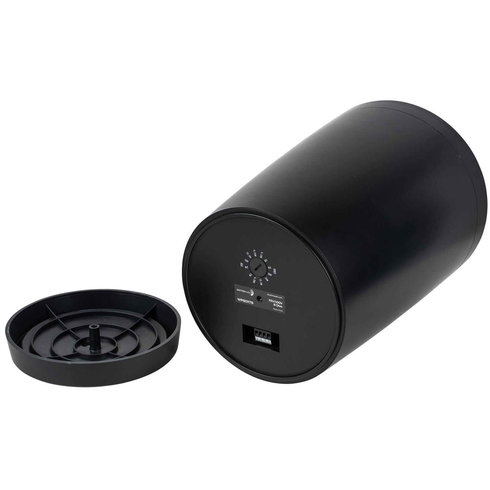 WP80XTB 8" Pendant Speaker 8 ohm Black