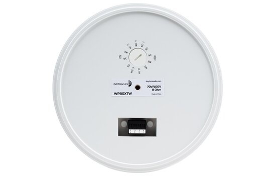 WP80XTW 8" Pendant Speaker 8 ohm White