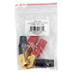 Gold Ring Crimp Terminal 4 AWG 2 Pair