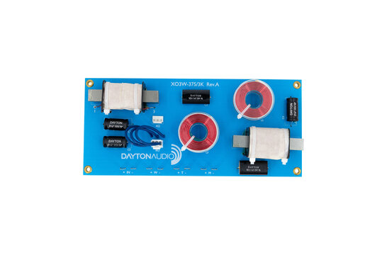 XO3W-375/3K 3-Way Speaker Crossover 375/3,000 Hz Assembled crossover